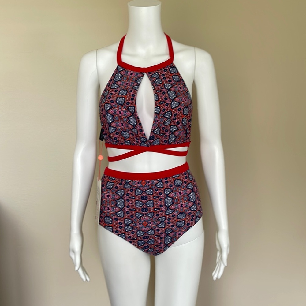 Minkpink 2 piece reversible swimwear
